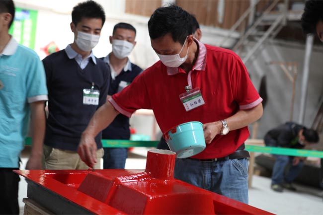 學員實操--涂膠衣層(三)